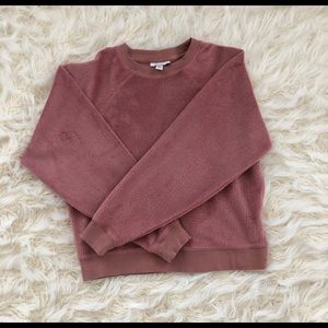pink top shop sweater